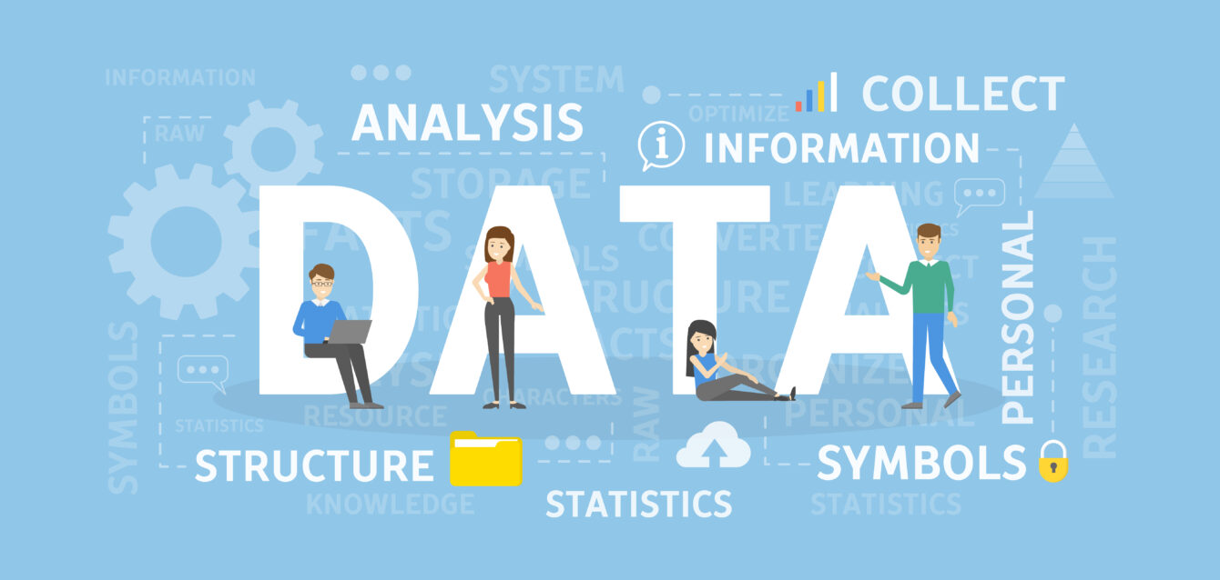 Data concept illustration.