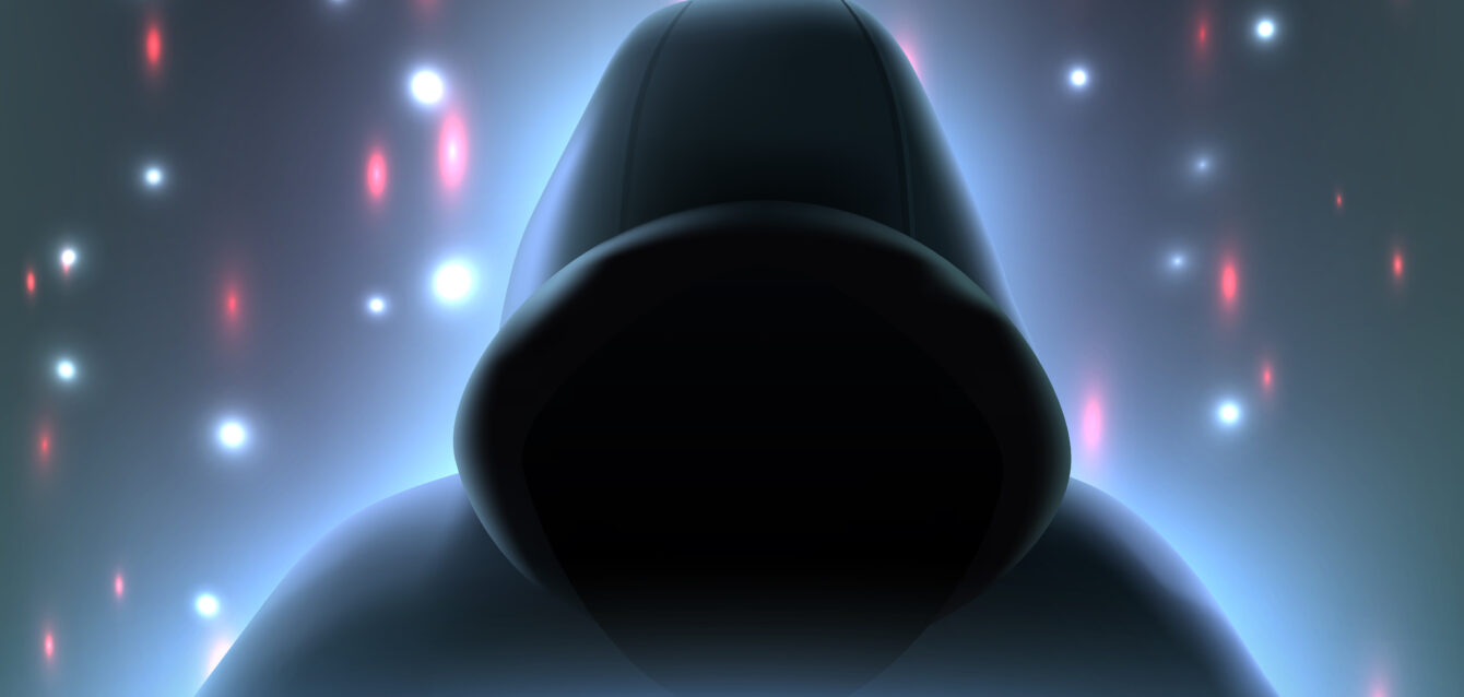 Hacker Computer Realistic Composition